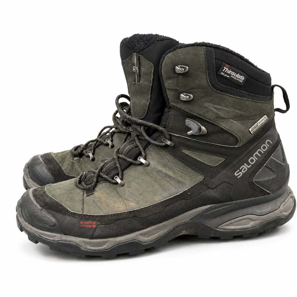 Salomon X Ultra Winter CS WP Men's Hiking Boots Size 10.5 Thinsulate Waterproof